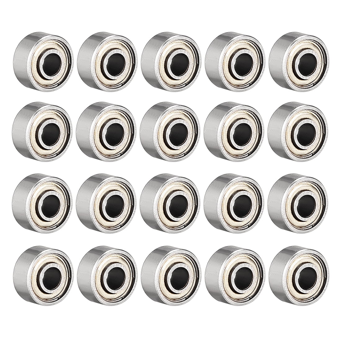 608-2RS Kugellager – 50 Stück, 8x22x7 Mm – Doppelseitig Gummiert, Für Skateboards, Roller & 3D-Drucker