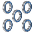 thumbnail image 1 of Deep Groove Ball Bearing Thin Section Double Sealed Chrome Steel Blue Cover, 15x24x5mm, 1 of 4