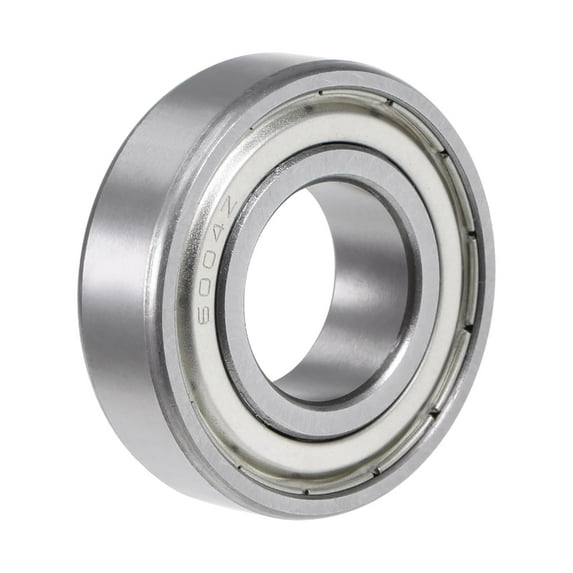 Deep Groove Ball Bearings Metric Double Shielded Chrome Steel ABEC1 Z1, 20mmx42mmx12mm