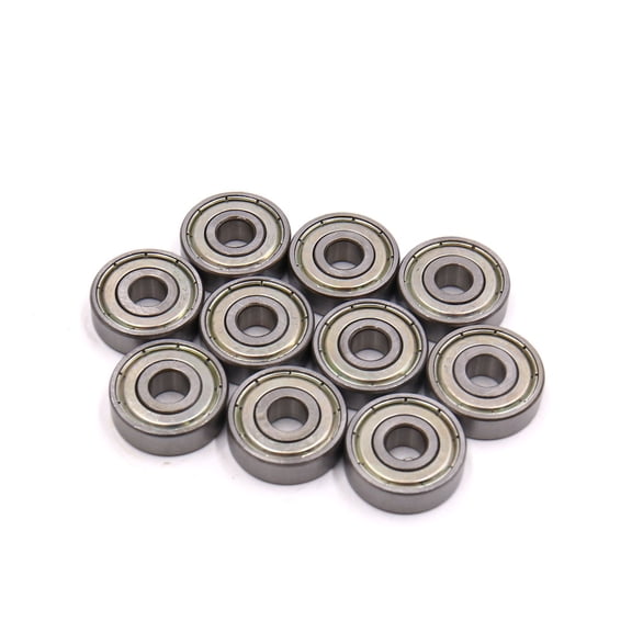 Deep Groove Radial Ball Bearing Double Shielded 10Pcs 627Z 7 x 22 x 7mm