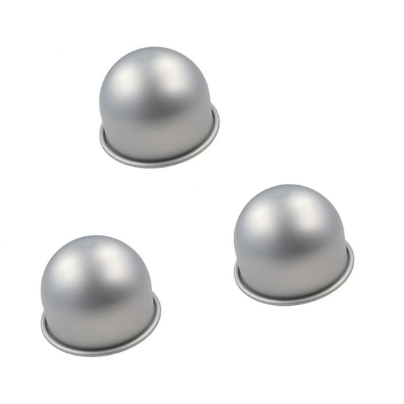 Deep Half Sphere Aluminum Alloy Cake Baking Cups Efficient Bakewares Mould For Cupcakes Muffins And Dessert