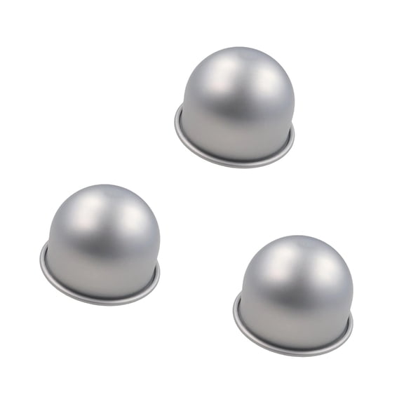 Deep Half Sphere Cake Baking Mould Efficient Nonstick Aluminum Cupcake Maker For Oven And Kitchen Use