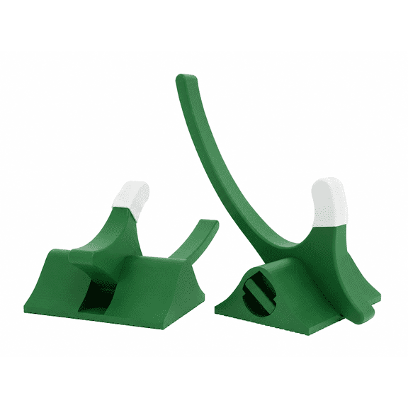 Deep Hip Flexor & Psoas Release Tool | Sciatica, Back & Posture Relief | Trigger Point Massage Hook | Myofascial Release (Green)
