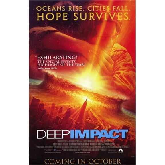 Deep Impact Movie Poster - 11 x 17 in.