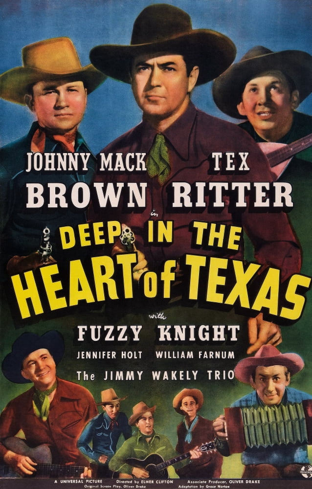 Deep In The Heart Of Texas Canvas Art - (24 x 36)