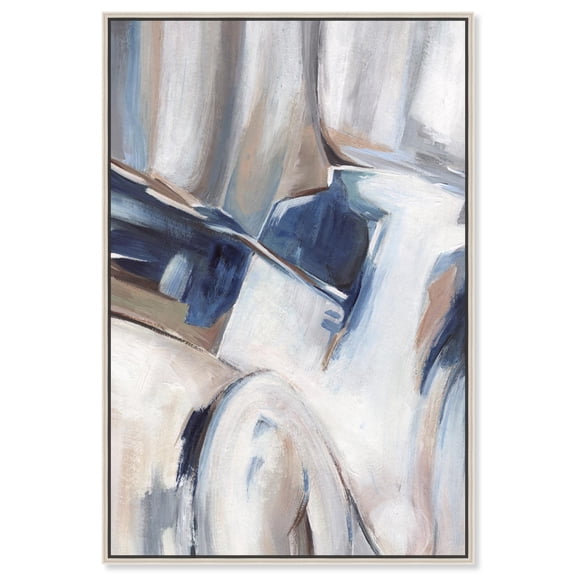 Deep Influence Canvas Print Earthy Wall Art by Art Remedy, Silver Frame, 36 x 54