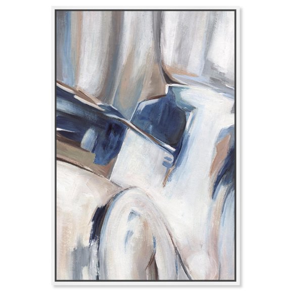 Deep Influence Canvas Print Earthy Wall Art by Art Remedy, White Frame, 36 x 54