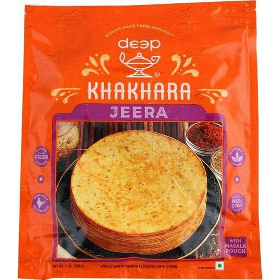 Deep Khakhara - Jeera Flavor 7 oz bag