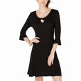 thumbnail image 1 of Deep Large Junior Stretch Shift Dress Keyhole L, 1 of 1