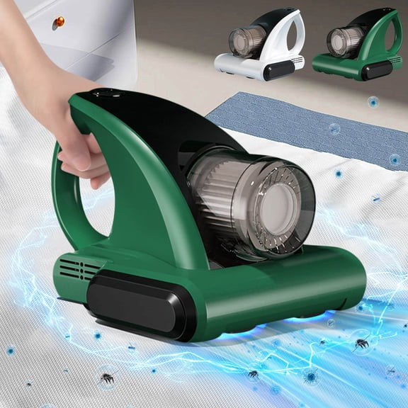 Deep Mattress Vacuum, Bed Vacuum Cleaner UV Sanitizing, Handheld Bed Vacuum Cleaner Cordless with 15KPA Powerful Suction - Mattress Cleaner Machine Deep Cleaner Suitable for Bed,Sofas,Pillow