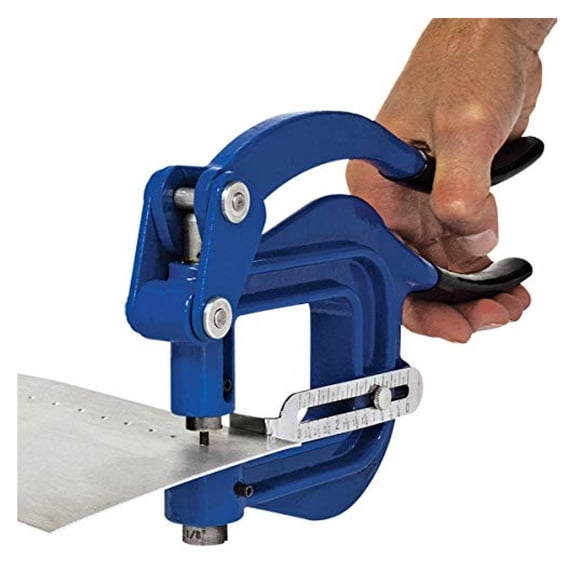 Deep Metal Hand Punch Throat Portable Sheet Rivet Hole Auto Body Tool Adjustable Work Stop