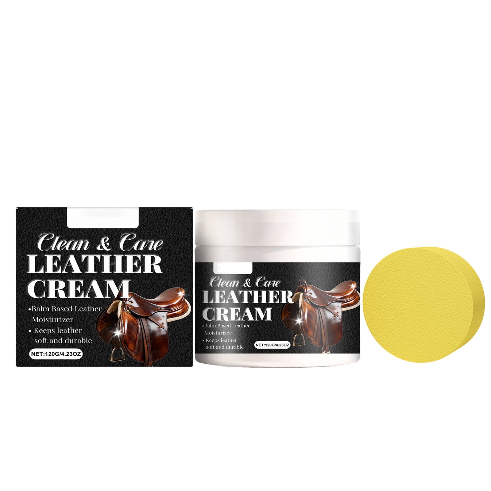 Honest Wash Leather Cleaner – Car Interior Cleaner & Conditioner, Non-Greasy - View #3
