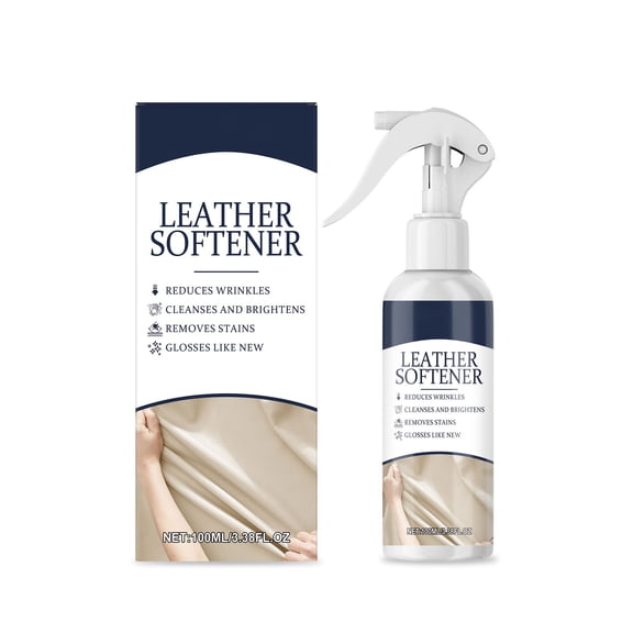 Deep Nourishing Leather Cleaner Lanolin Leather Care Moisturizing Softening Breathable Leather Protection 100ml