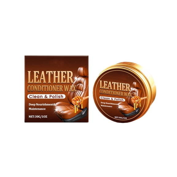 Deep Nourishing Leather Cleaner Lanolin Leather Care Moisturizing Softening Breathable Leather Protection