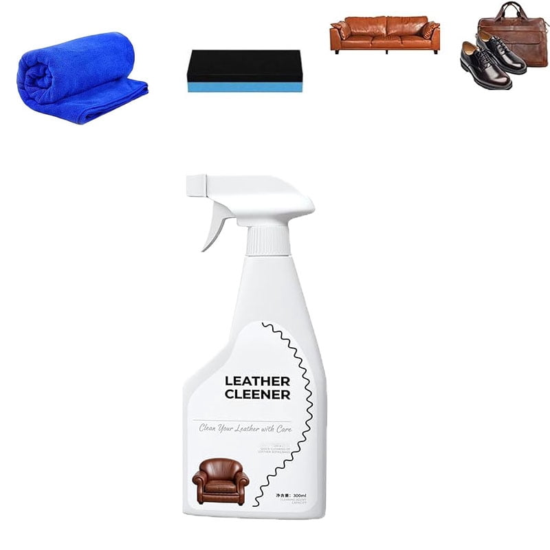 Deep Nourishing Leather Nursing Cream, Leather Cleaner & Repair Kit,Leather Care Cream,Couches, Car Seats(1PCS)