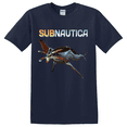 thumbnail image 1 of Deep Ocean Leviathan Subnautica Sea Monster Gaming Inspired Design T-Shirt, 1 of 5
