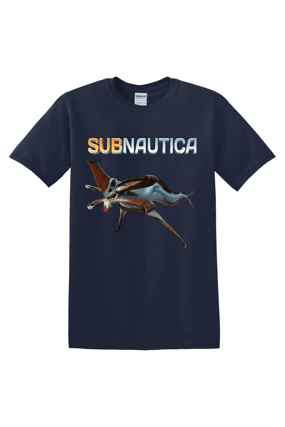Deep Ocean Leviathan Subnautica Sea Monster Gaming Inspired Design T-Shirt