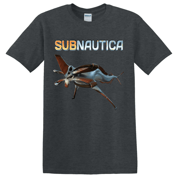 Deep Ocean Leviathan Subnautica Sea Monster Gaming Inspired Design T-Shirt