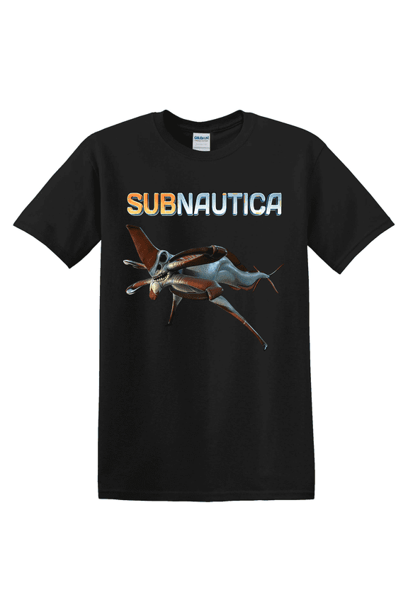 Deep Ocean Leviathan Subnautica Sea Monster Gaming Inspired Design T-Shirt