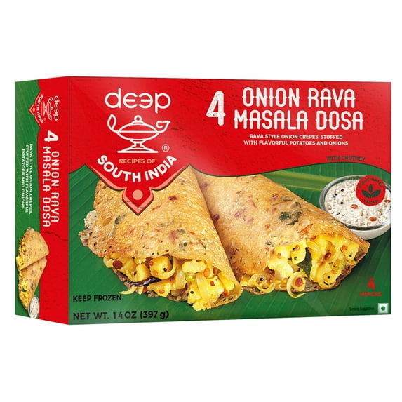 Deep Onion Rava Masala Dosa
