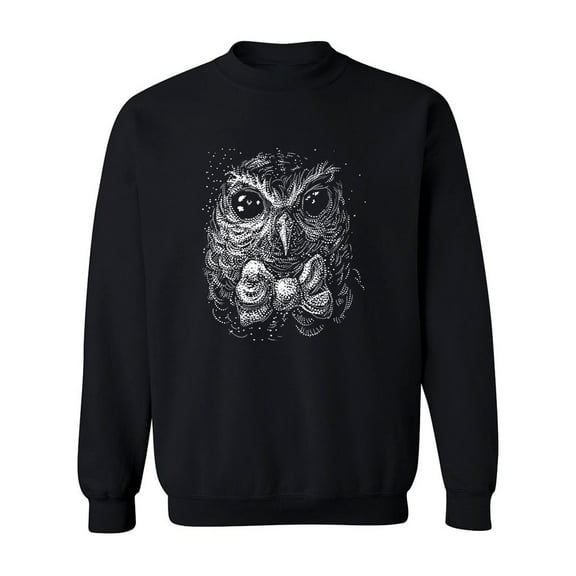 Deep Owl Sweatshirt Men -Image by Shutterstock, Male x-Large