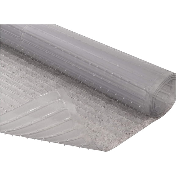 Deep-Pile Carpet Runner - Plastic Vinyl Carpet & Rug Protector, Waterproof Clear Vinyl Floor Runners, 27 Inches Wide x 12 Feet Long, Made in The USA