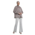 thumbnail image 1 of Deep Pink - Button Collar - Tunic - Refka, 1 of 5
