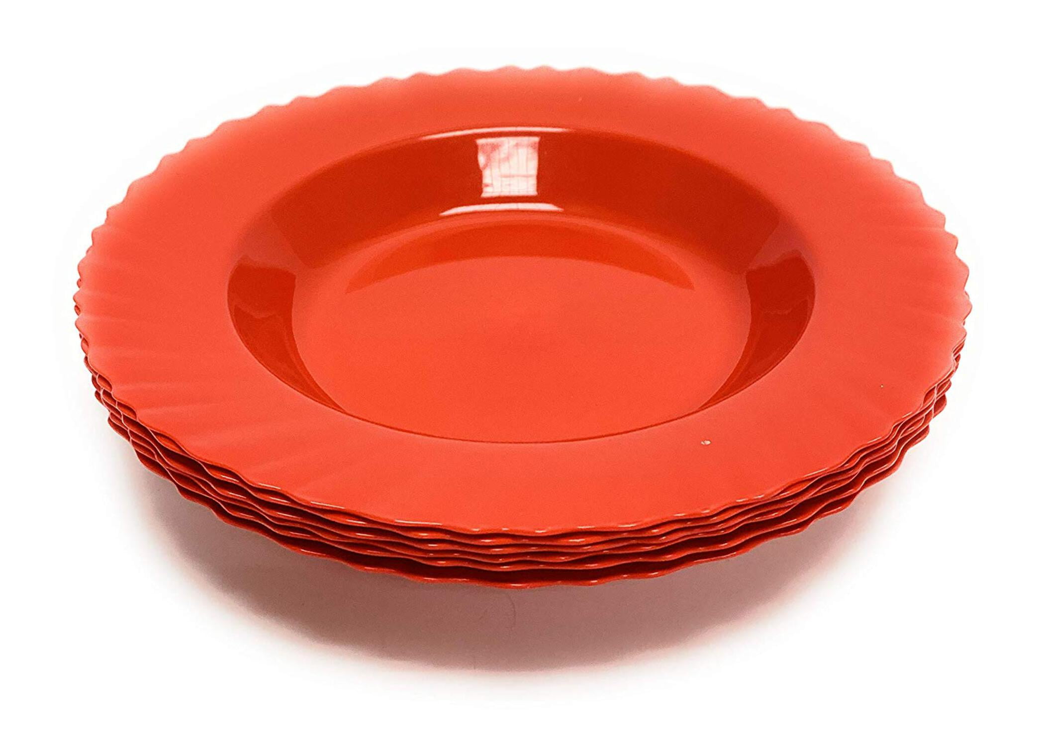 Deep Plates (6 Pack) - Walmart.com