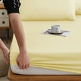 thumbnail image 1 of Deep Pocket Fitted Sheet | Stretch Knit Jersey Bed Sheet with Full Elastic Edge | Non-Slip Mattress Cover for Foam, Adjustable, or Box Spring Beds up to 15 Inches | Soft T-Shirt Feel for Sleeping, 1 of 6