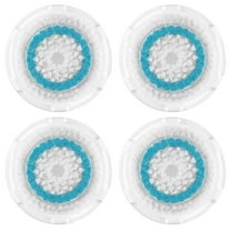 Deep Pore Face Cleansing Brush Head Replacements Compatible with Clarisonic Mia 1, Mia 2, Mia Fit, Alpha Fit