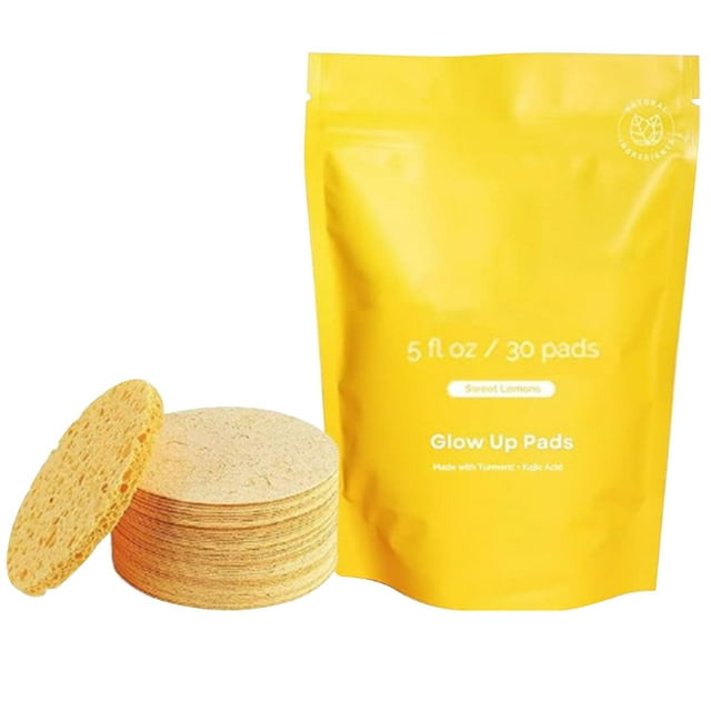 Deep Purification Natural Cleansing Pad Glow Skin Natural Shine 30pcs