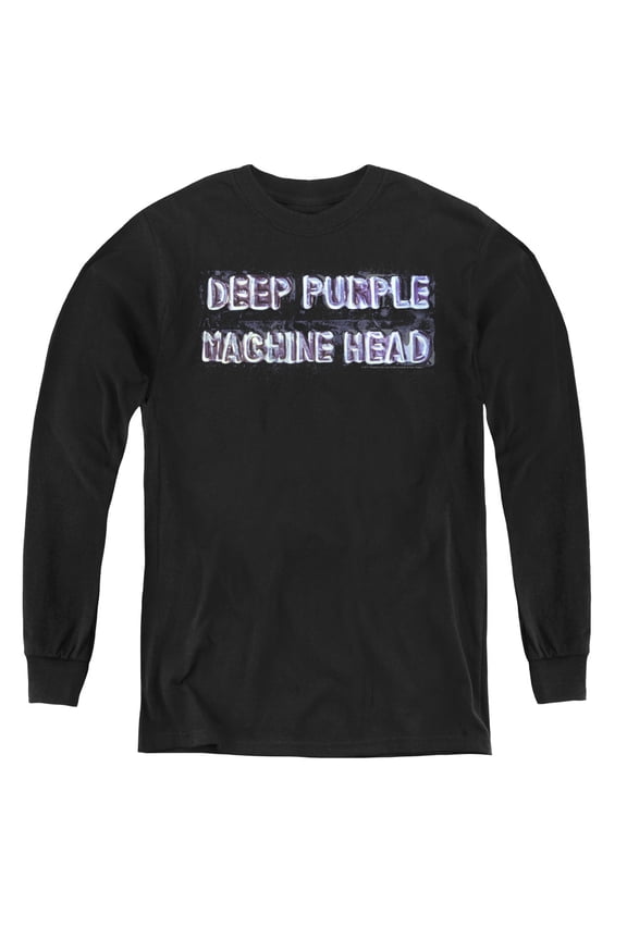 Deep Purple - Machine Head - Youth Long Sleeve Shirt - Medium