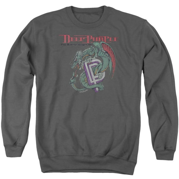 Deep Purple The Battle Rages On Adult Crewneck Sweatshirt