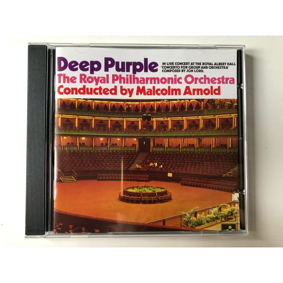 Deep Purple, The Royal Philharmonic Orchestra Conducted By Malcolm Arnold – Concerto For Group And Orchestra, Composed By Jon Lord / EMI Audio CD 1990 / 7 94886 2