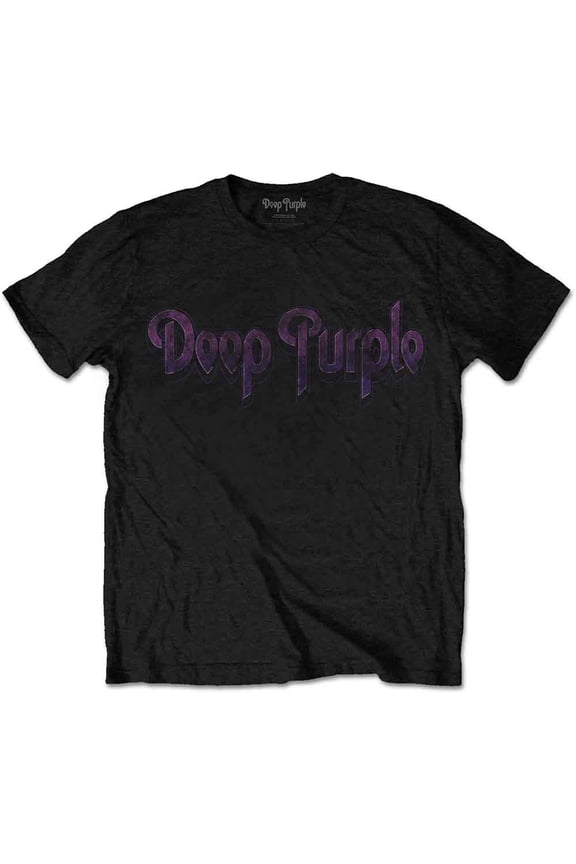Deep Purple Unisex T-Shirt Vintage Logo (XX-Large)