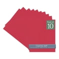 thumbnail image 1 of Deep Red 4x5 Inch Uncut Art Mat Board - No Opening - 10 Mats, 1 of 7