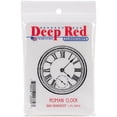 thumbnail image 1 of Deep Red Cling Stamp 2"X2"-Roman Clock, 1 of 2