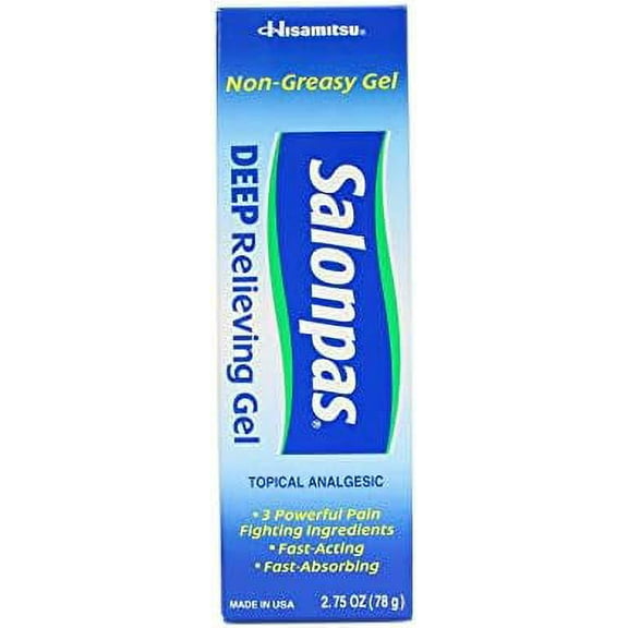 Deep Relieving Gel - 2.75 Oz, Pack Of 2