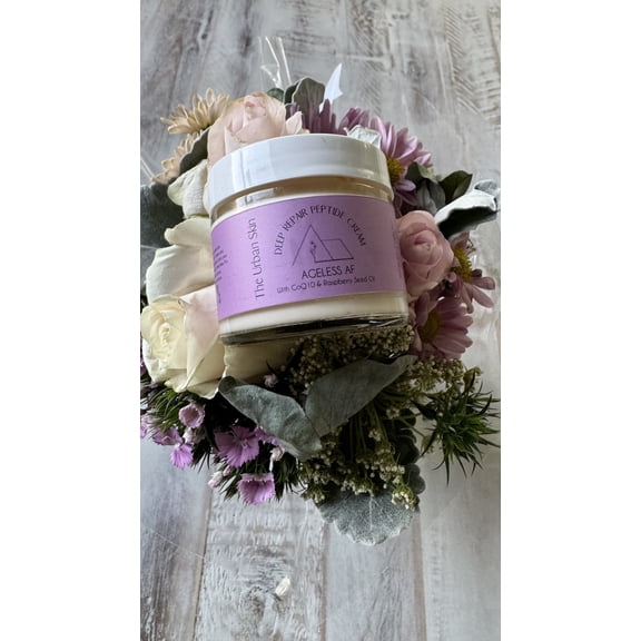Ageless AF: Deep Repair Peptide Face Cream, 2 fl oz.