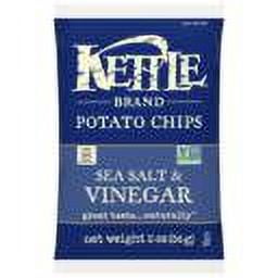 Deep River Snacks Sea Salt & Vinegar Kettle Cooked Potato Chips, 2-Ounce (Pack of 24)