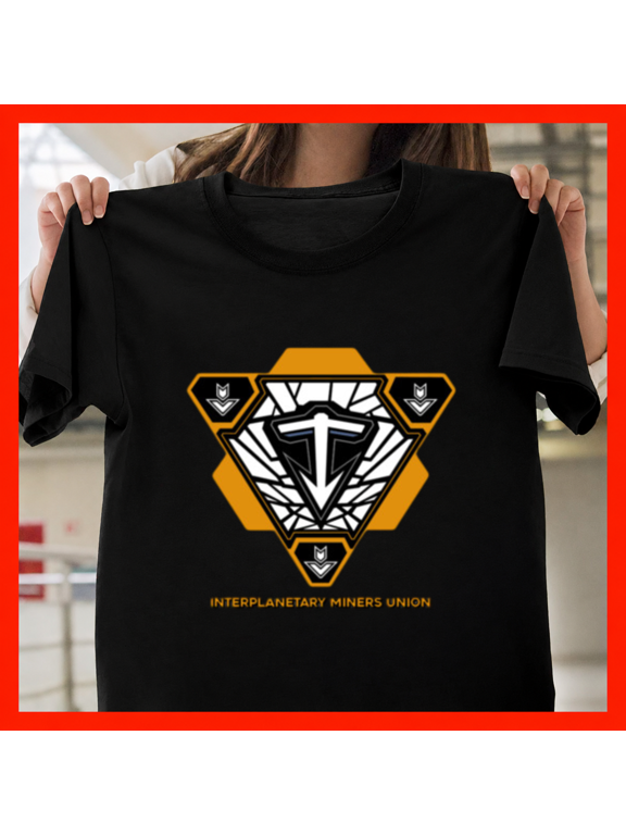 Deep Rock Galactic Interplanetary Miners Union Hoxxes IV Rig Unisex T-Shirt, S-3XL