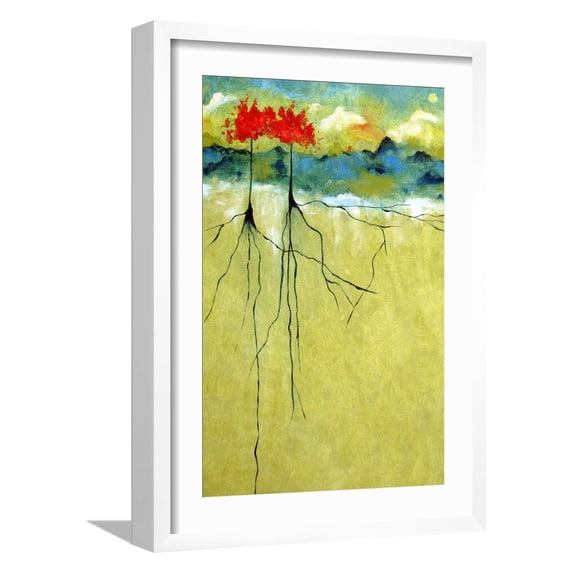 Art.com Deep Roots Art Print by Ruth Palmer, White Frame Wall Art, 17" x 23"