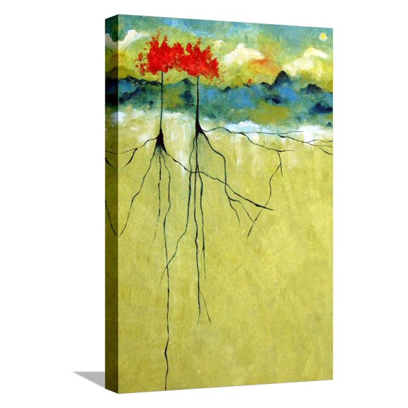 Art.com Deep Roots Stretched Canvas Print Wall Art by Ruth Palmer, 12" x 18"