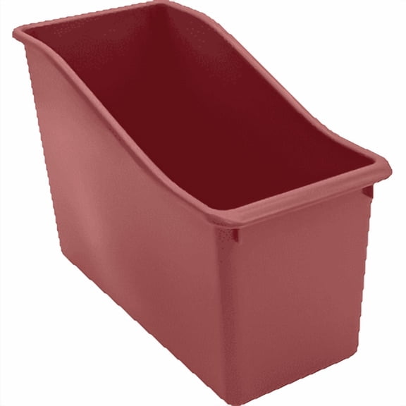Plastic Book Bin Deep Rose by Teacher Created Resources