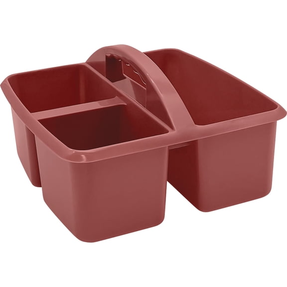 Plastic Storage Caddy Deep Rose By Teacher Created Resources