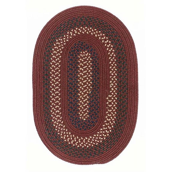 Deep Russet 4 ft. round Rug