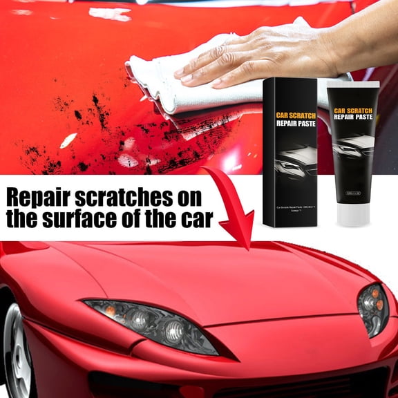 Deep Scratch Remover for Vehicles, Multi-purpose Car Buffers and Polishers Kit, Highly Concentrated Hand Car Cleaner for Clear Coat Paint Restoration