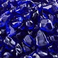 thumbnail image 1 of Deep Sea Blue Fire Pit Glass Dots | 3/8", 10 lbs, 1 of 4