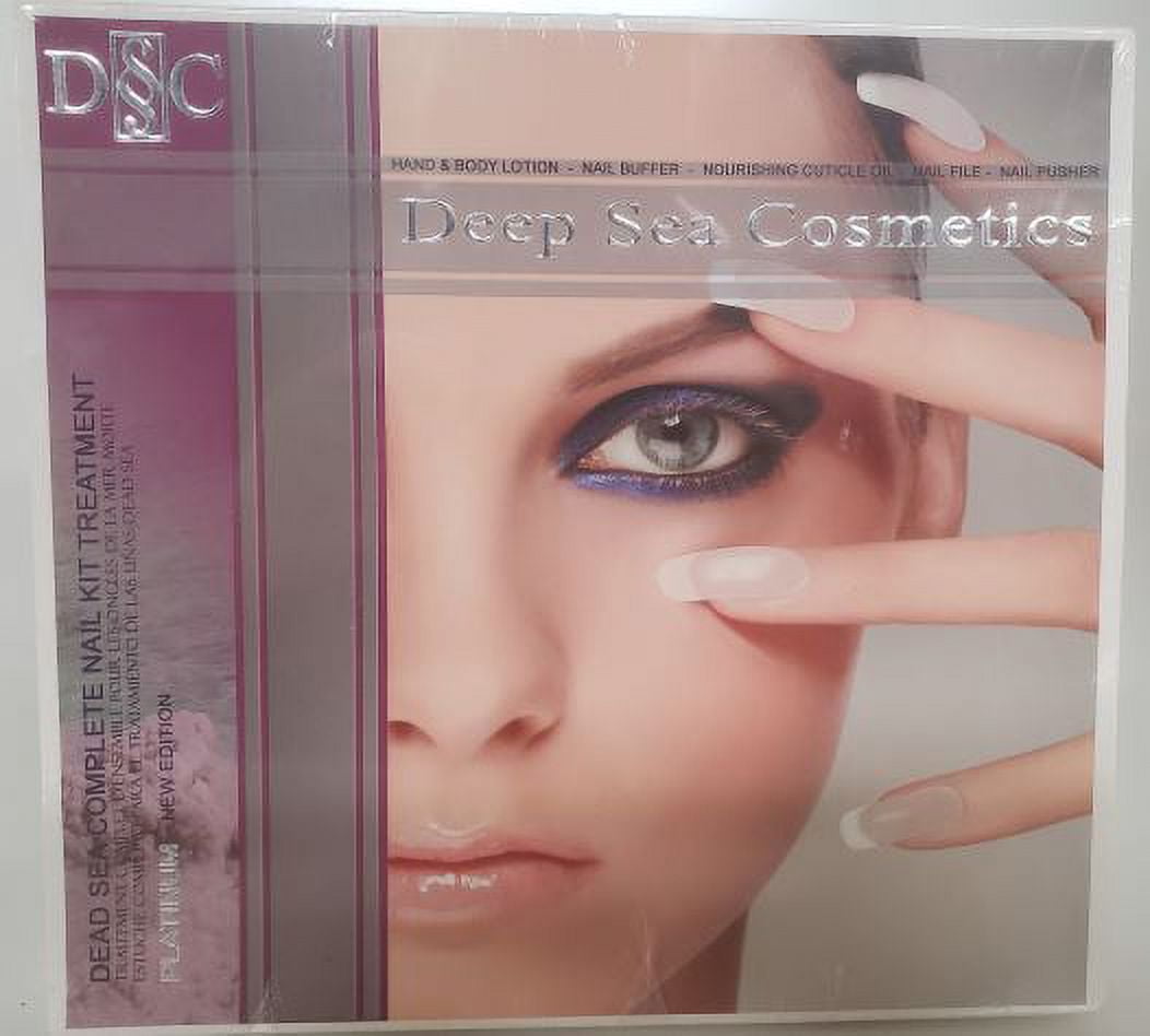 Deep Sea Cosmetics Complete Nail Treatment Kit Platinum