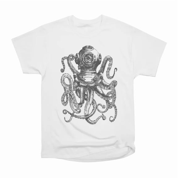 Deep Sea Diver T-Shirt Tee Gift For Him Merch For Her Apparel For Friend